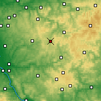 Nearby Forecast Locations - Olpe - Carte
