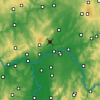 Nearby Forecast Locations - Bad Homburg vor der Höhe - Carte