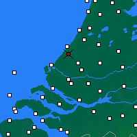 Nearby Forecast Locations - La Haye - Carte