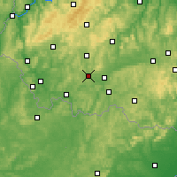 Nearby Forecast Locations - Neunkirchen - Carte
