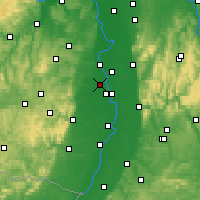 Nearby Forecast Locations - Frankenthal - Carte