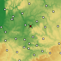 Nearby Forecast Locations - Obersulm - Carte