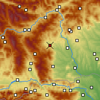 Nearby Forecast Locations - Voitsberg - Carte