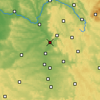 Nearby Forecast Locations - Forchheim - Carte