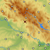 Nearby Forecast Locations - Freyung - Carte