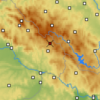 Nearby Forecast Locations - Mauth - Carte