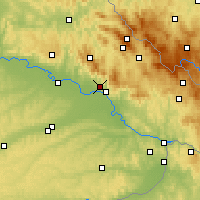 Nearby Forecast Locations - Metten - Carte