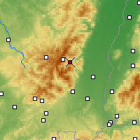 Nearby Forecast Locations - Munster - Carte