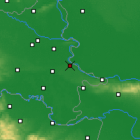 Nearby Forecast Locations - Vukovar - Carte