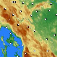 Nearby Forecast Locations - Vrbovsko - Carte