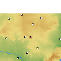 Nearby Forecast Locations - Badepalle - Carte