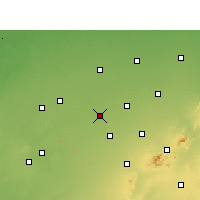 Nearby Forecast Locations - Fatehpur - Carte