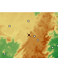 Nearby Forecast Locations - Jeypore - Carte