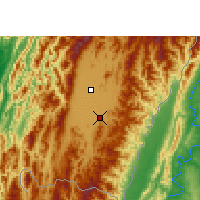 Nearby Forecast Locations - Kakching - Carte
