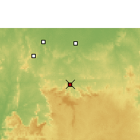 Nearby Forecast Locations - Kanker - Carte