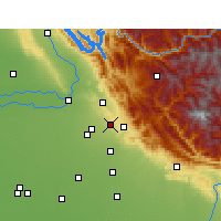 Nearby Forecast Locations - Karoran - Carte
