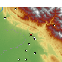 Nearby Forecast Locations - Kathua - Carte