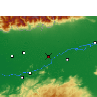 Nearby Forecast Locations - Mangaldai - Carte