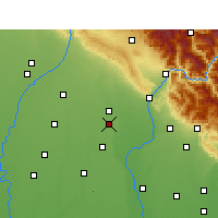Nearby Forecast Locations - Manglaur - Carte