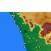 Nearby Forecast Locations - Mavoor - Carte