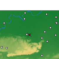 Nearby Forecast Locations - Mohania - Carte