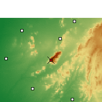 Nearby Forecast Locations - Mount Âbû - Carte