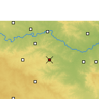 Nearby Forecast Locations - Mukhed - Carte