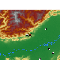 Nearby Forecast Locations - Naharlagun - Carte