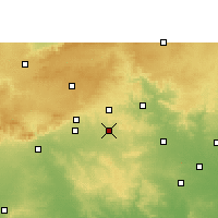 Nearby Forecast Locations - Narkhed - Carte