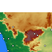 Nearby Forecast Locations - O' Valley - Carte