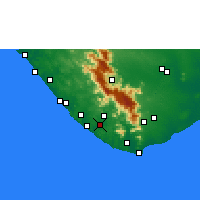 Nearby Forecast Locations - Pacode - Carte