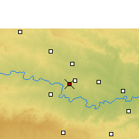 Nearby Forecast Locations - Pathri - Carte
