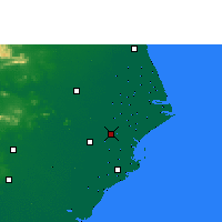 Nearby Forecast Locations - Pattamundai - Carte