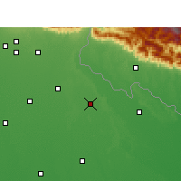 Nearby Forecast Locations - Puranpur - Carte
