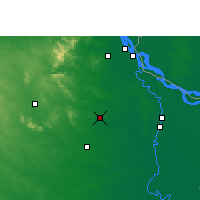 Nearby Forecast Locations - Rampurhat - Carte