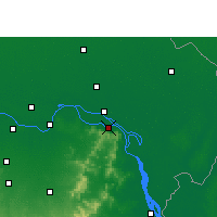 Nearby Forecast Locations - Sahebganj - Carte