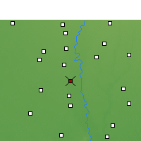Nearby Forecast Locations - Samalkha - Carte