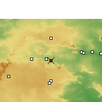 Nearby Forecast Locations - Saunda - Carte