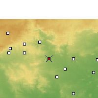 Nearby Forecast Locations - Saoner - Carte