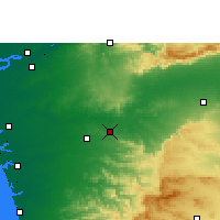 Nearby Forecast Locations - Songadh - Carte