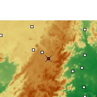 Nearby Forecast Locations - Sunabeda - Carte