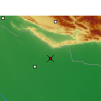 Nearby Forecast Locations - Tulsipur - Carte