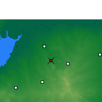 Nearby Forecast Locations - Wankaner - Carte