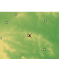 Nearby Forecast Locations - Yavatmal - Carte
