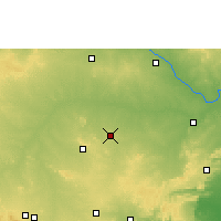 Nearby Forecast Locations - Yemmiganur - Carte
