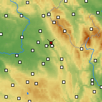 Nearby Forecast Locations - Rychnov nad Kněžnou - Carte