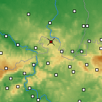 Nearby Forecast Locations - Šluknov - Carte