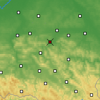 Nearby Forecast Locations - Boguchwała - Carte