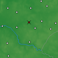 Nearby Forecast Locations - Brańsk - Carte