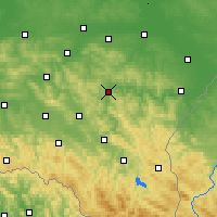 Nearby Forecast Locations - Dynów - Carte